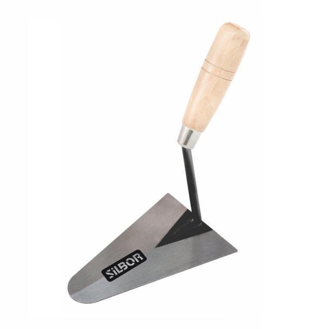 PALETA CATALANA 170MM SOLDADA MANGO MADERA 