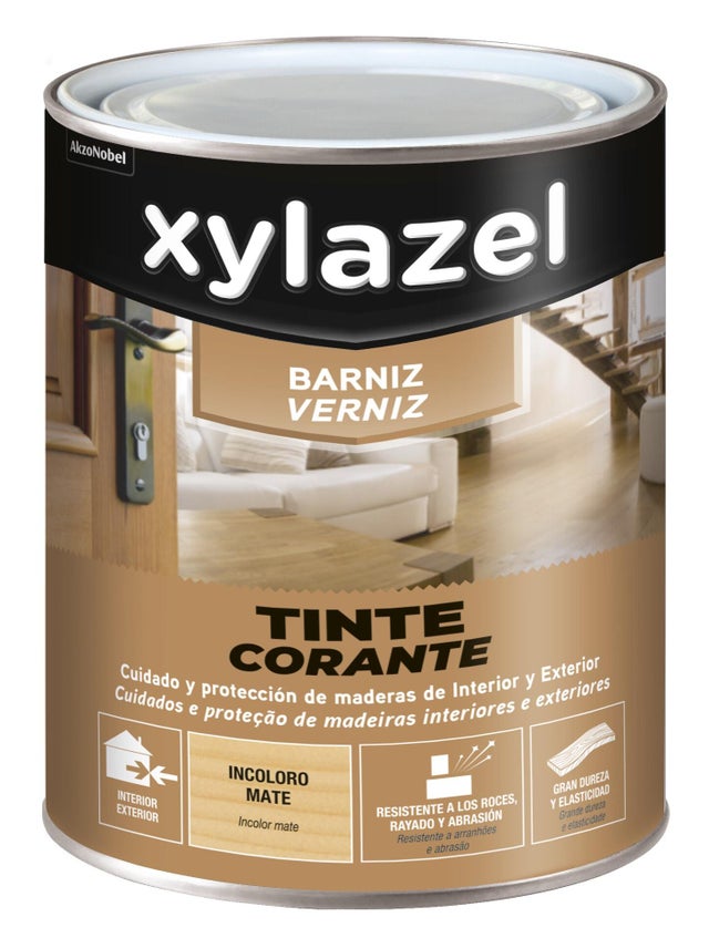 BARNIZ SINTÉTICO MATE XYLAZEL 750ML INCOLORO