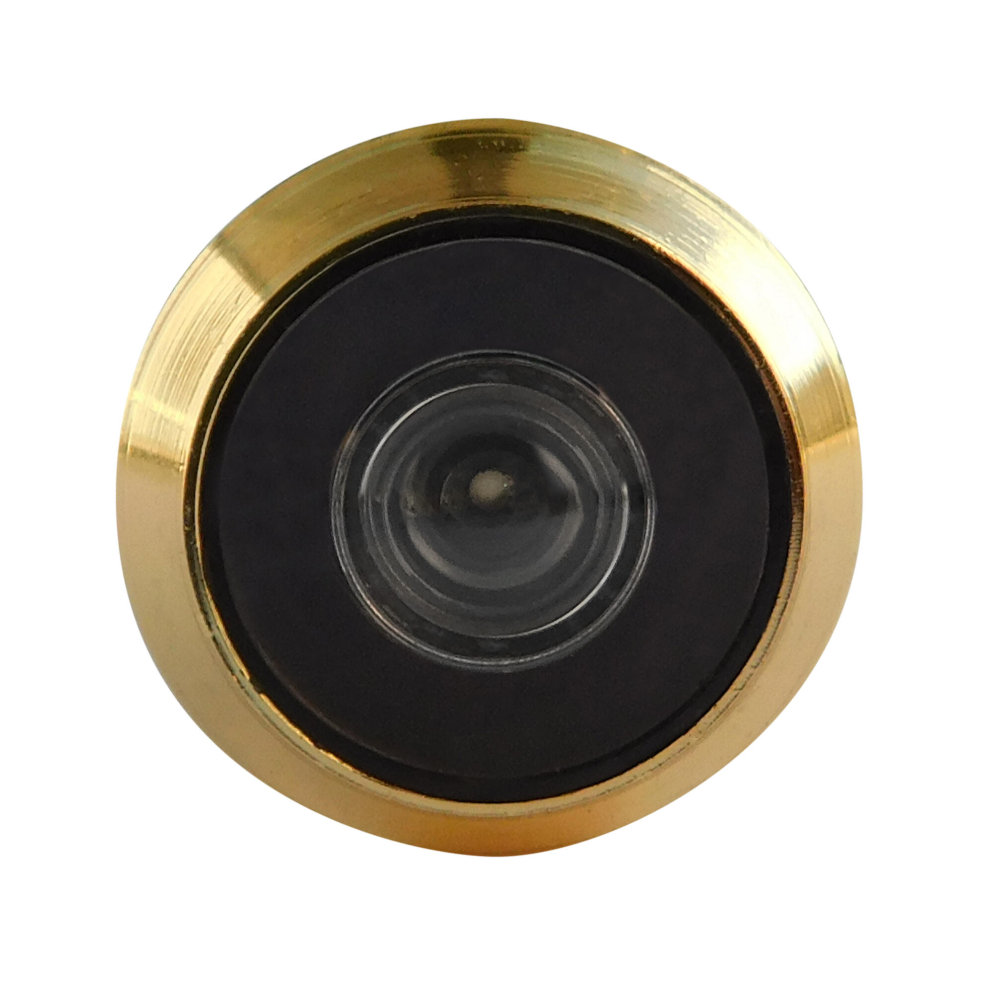 MIRILLA ANALÓGICA PARA PUERTA ZAMAK COLOR LATÓN - 2