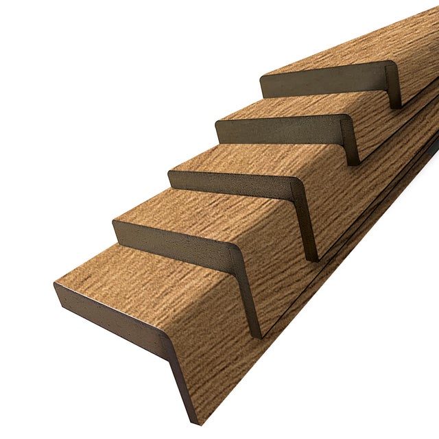 KIT MOLDURAS VINILO NOGAL ALA 10+45