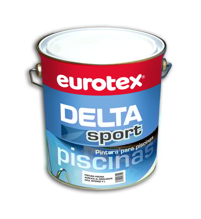 PINTURA  ACRILICA DISOLVENTE PISCINA 4L AZUL INTENSO 