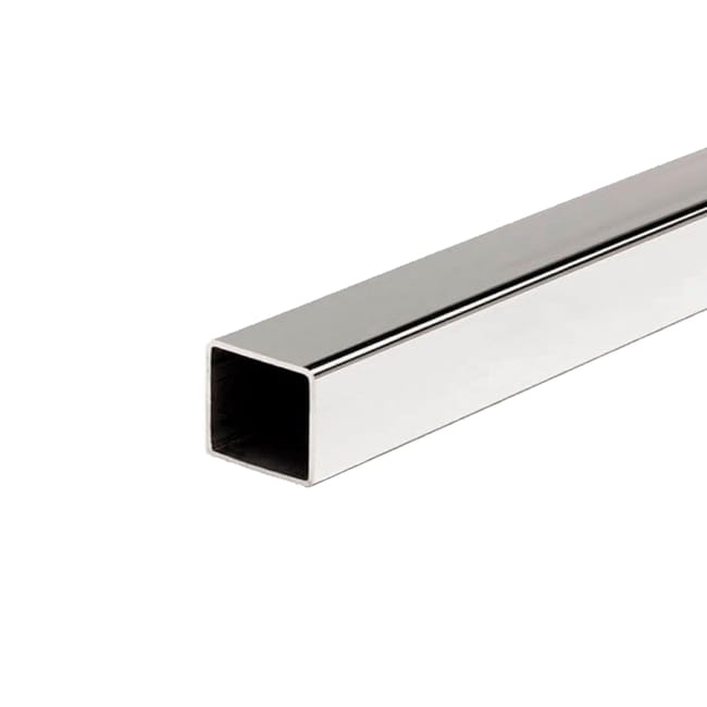 TUBO CUADRADO ACERO INOX BRILLO 40X40X1,5MM 3M - 1