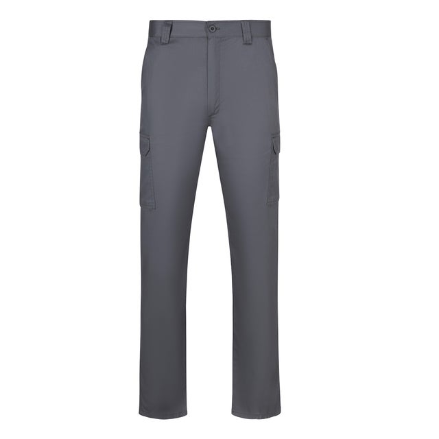 PANTALON DE TRABAJO MULTIBOLSILLOS GRIS TALLA 40 VELILLA 103026