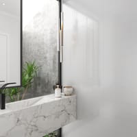 AZULEJO PASTA ROJA 20X20CM BLANCO BRILLO - 2