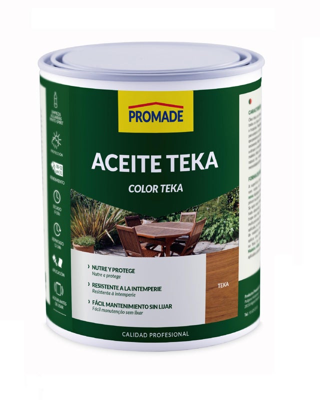 ACEITE DE TECA PROMADE 4 L TECA