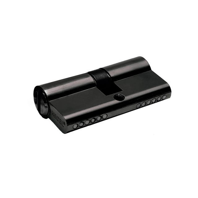 CILINDRO SEGURIDAD CS02 L15 30x30mm NE, ACABADO NEGRO 