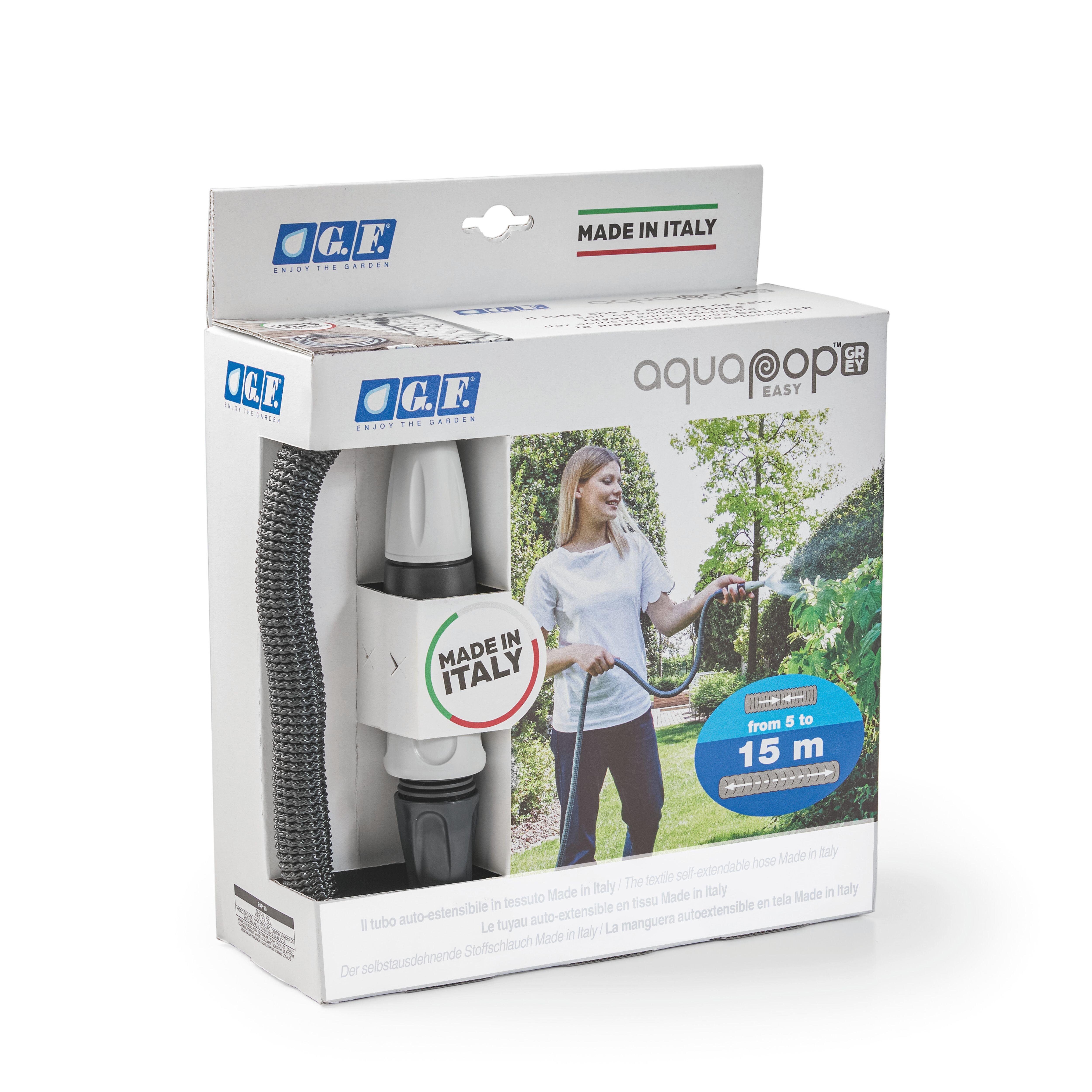 MANGUERA EXTENSIBLE CON PISTOLA 5-15M - 2