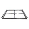 MARCO ARQUETA DE ACERO INOXIDABLE 60X60CM - 2