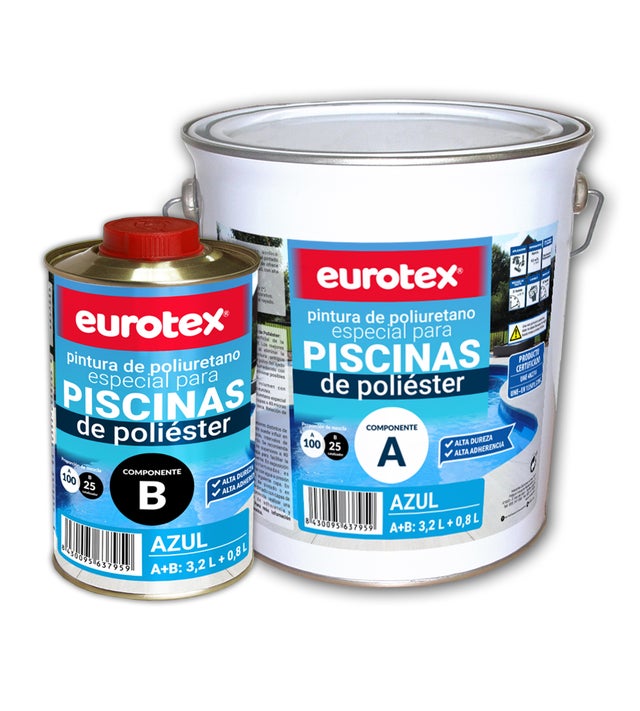 P POLIURETANO PISCINAS 2C AZUL 4L