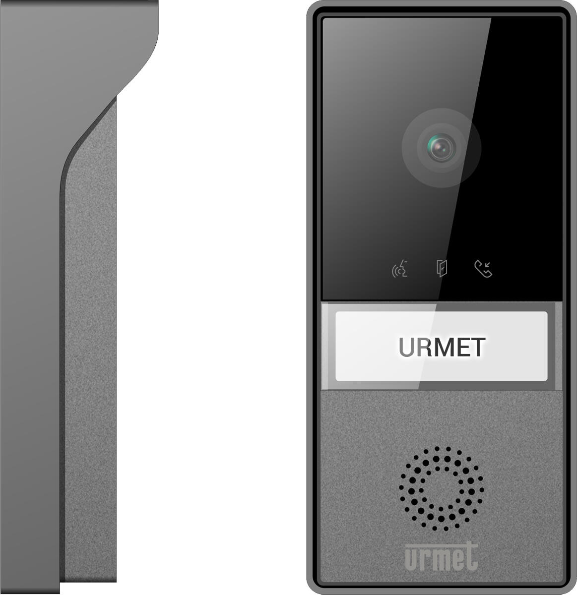 Videocitofono con filo URMET KIT MONOFAMILIARE SOFT TOUCH 2 fili TFT 7