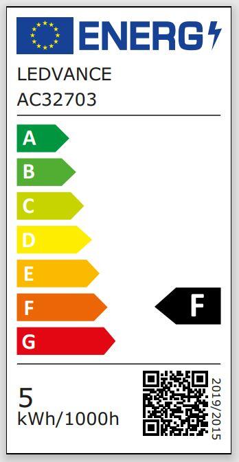 Set da 2 lampadine LED260252BOX2 LED, GU10 faretto, trasparente, 4.5W = 350 LM (equiv 50 W) classe energetica A, OSRAM - 6
