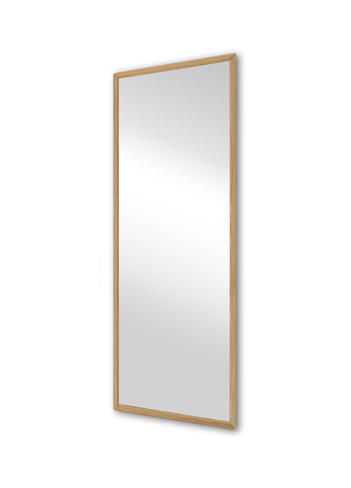 Specchio MILANO rettangolare in legno rovere 70 x 180 cm - 2