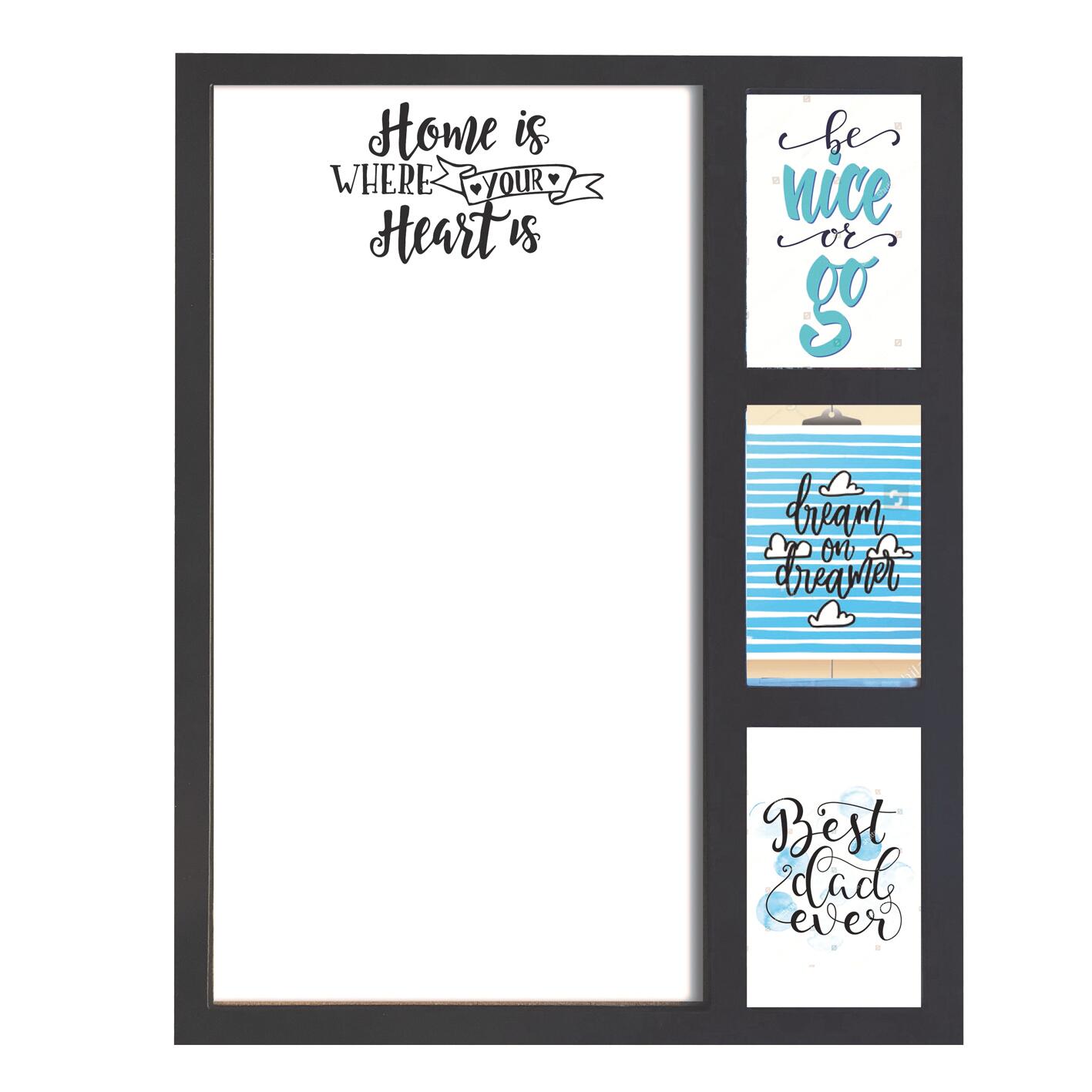 Lavagna magnetica Balita nero 40x50 cm - 3