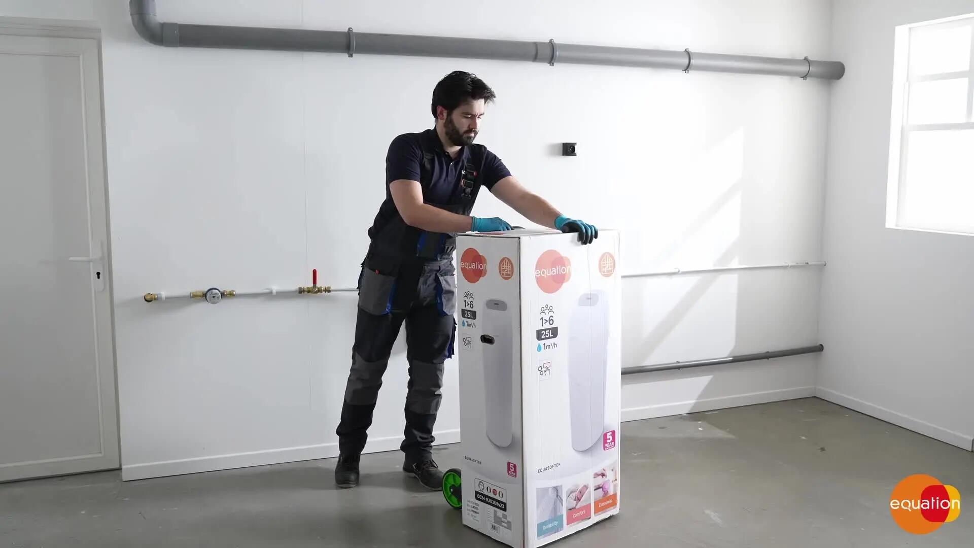 Descalcificador elétrico EQUATION EQUASOFTER 25 litros - 20
