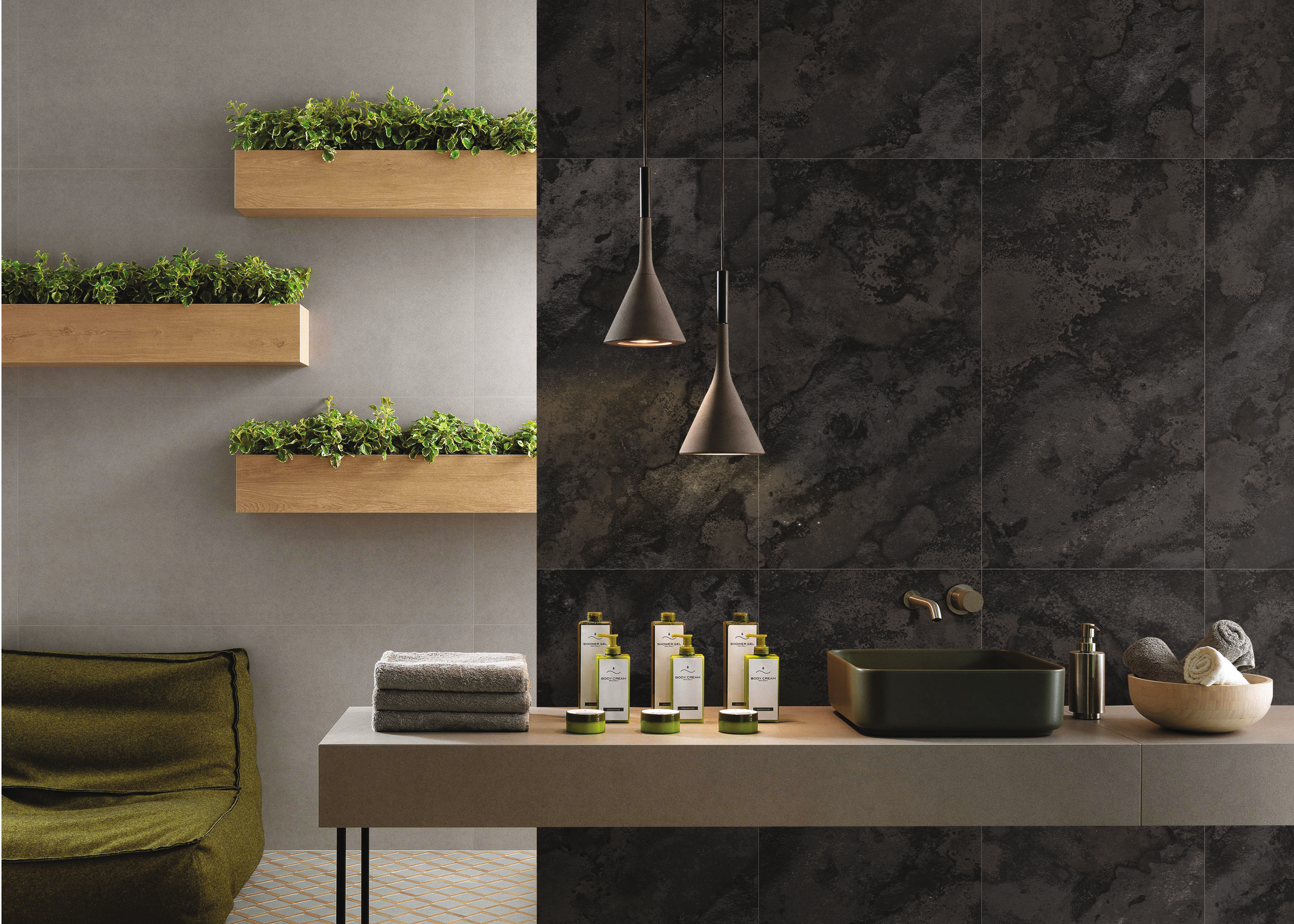 Gres szkliwiony Eda Nero 60x120 Egen - 2