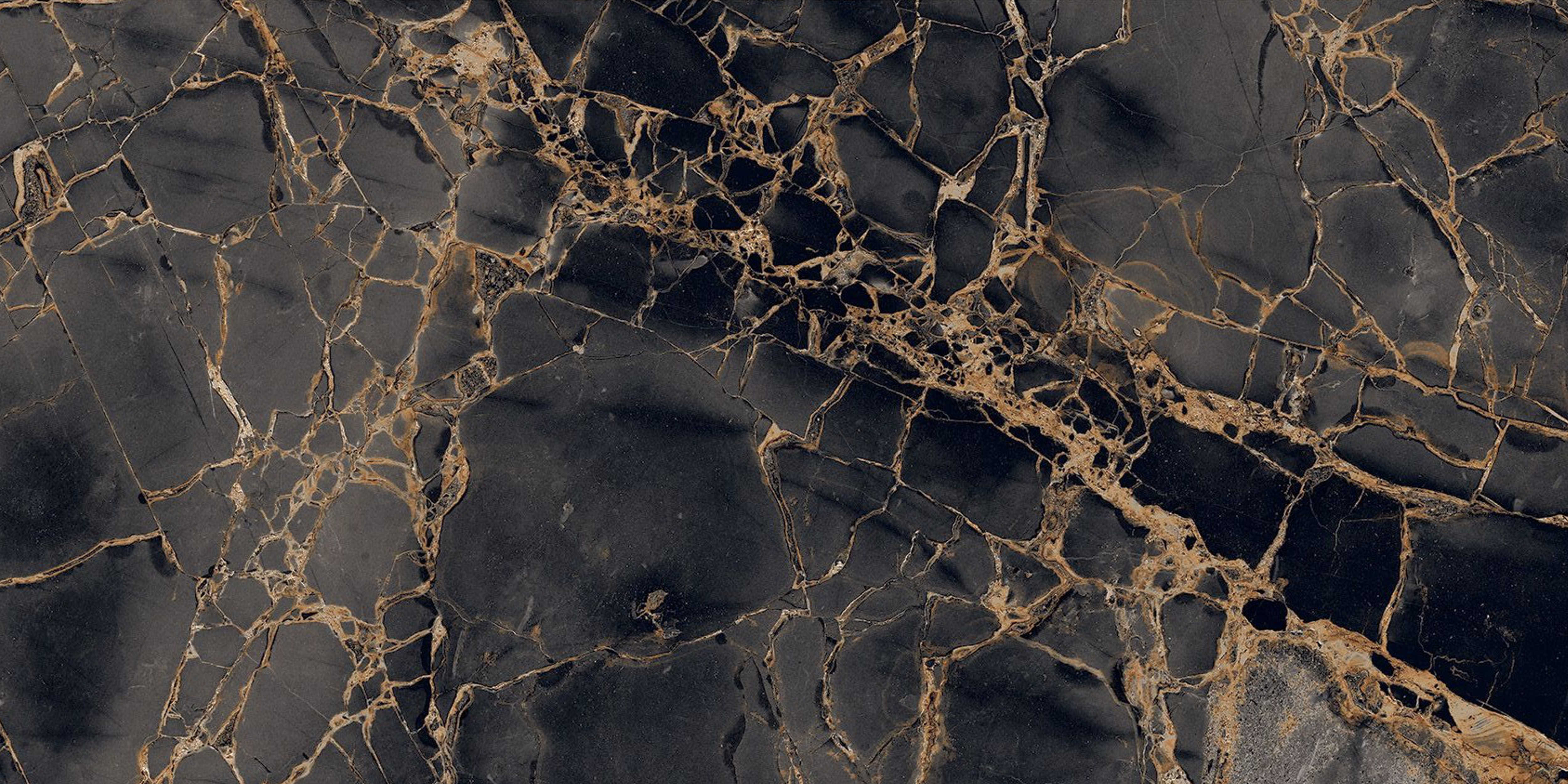 Gres szkliwiony Mia Gold Black 60x120 Egen