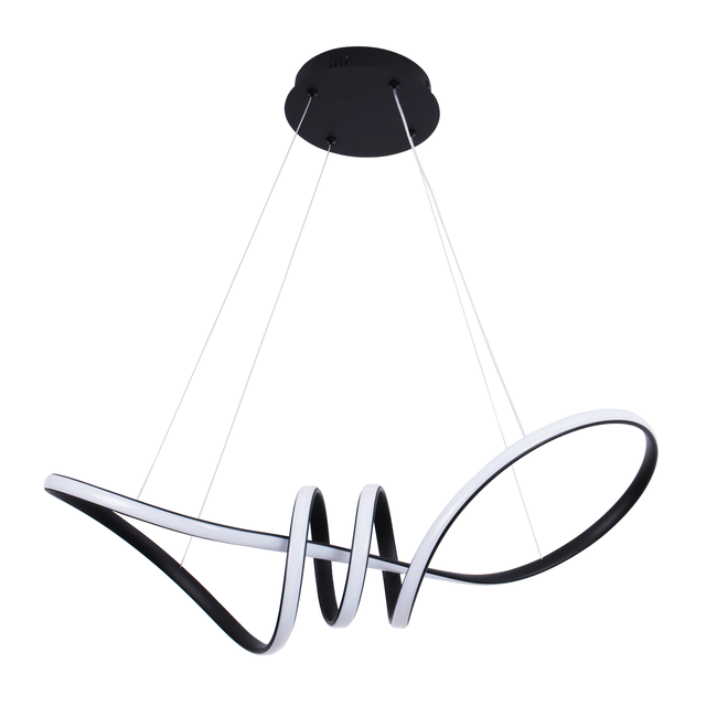 Lampa wisząca Flavia LED 36W 4000K Czarna GOLDLUX