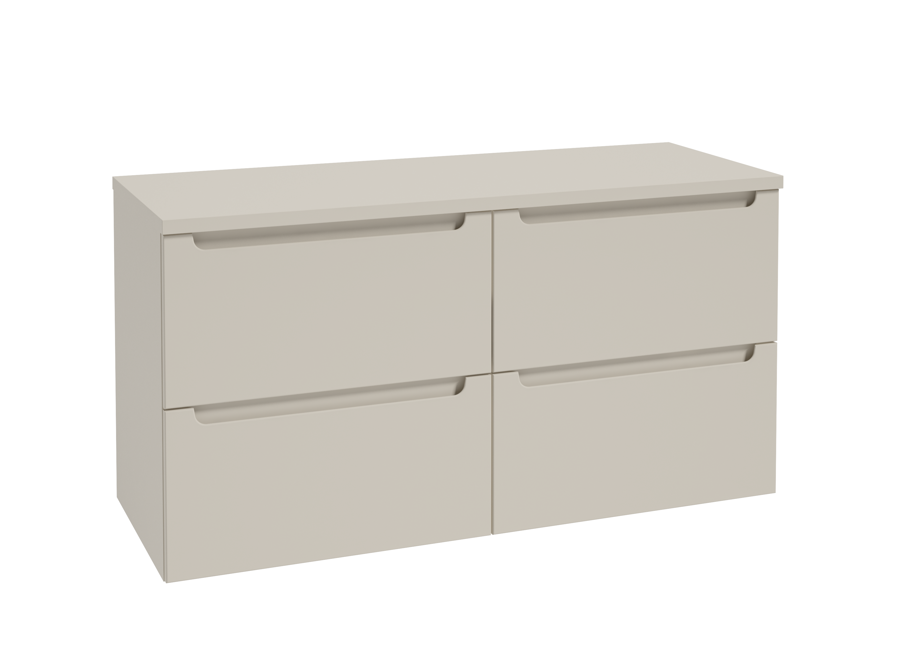 Szafka pod umywalkę wisząca 60x45.1x60 cm Stilla kaszmirowa mat Defra - 15