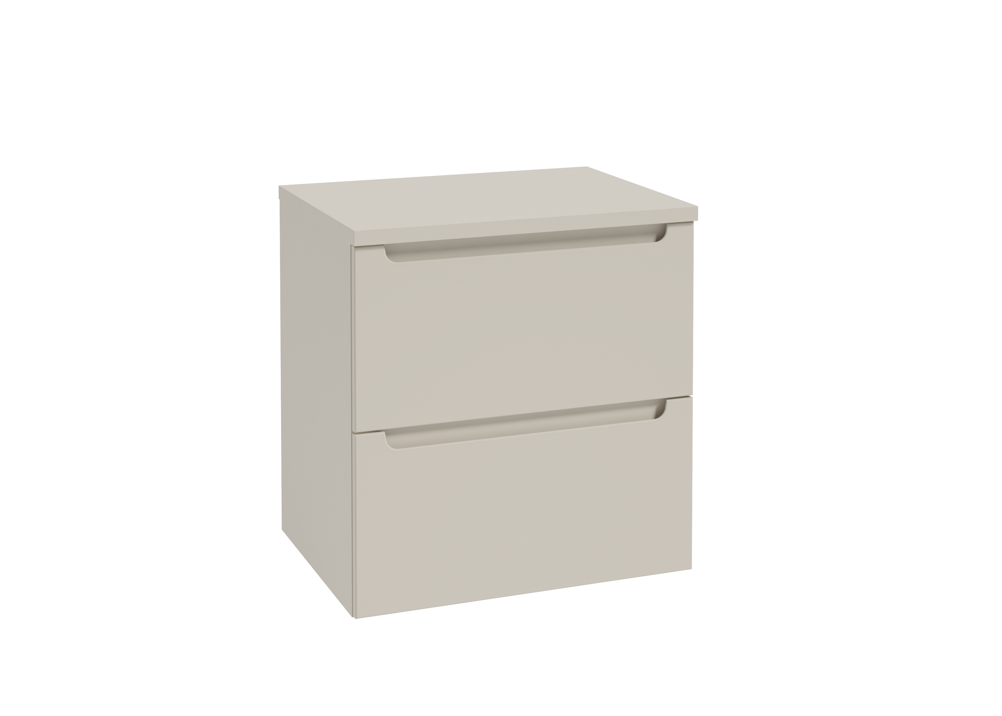 Szafka pod umywalkę wisząca 60x45.1x60 cm Stilla kaszmirowa mat Defra - 14