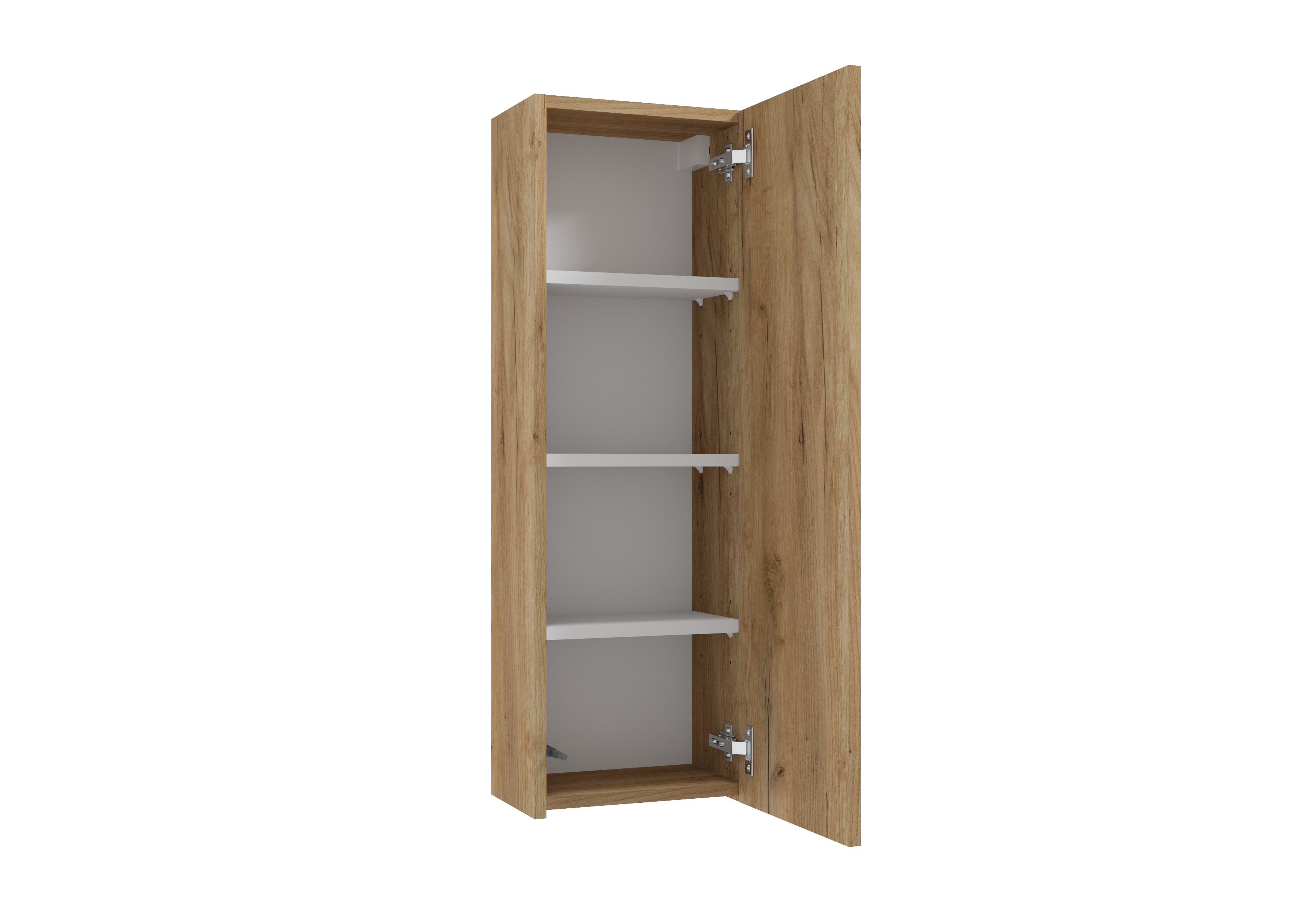Szafka łazienkowa wisząca 30x20x90 cm Duo Dąb złoty Defra - 5