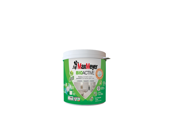 Pittura per interni per parete e soffitto, MAXMEYER Bioactive Antimuffa bianco opaco, 0.75 L