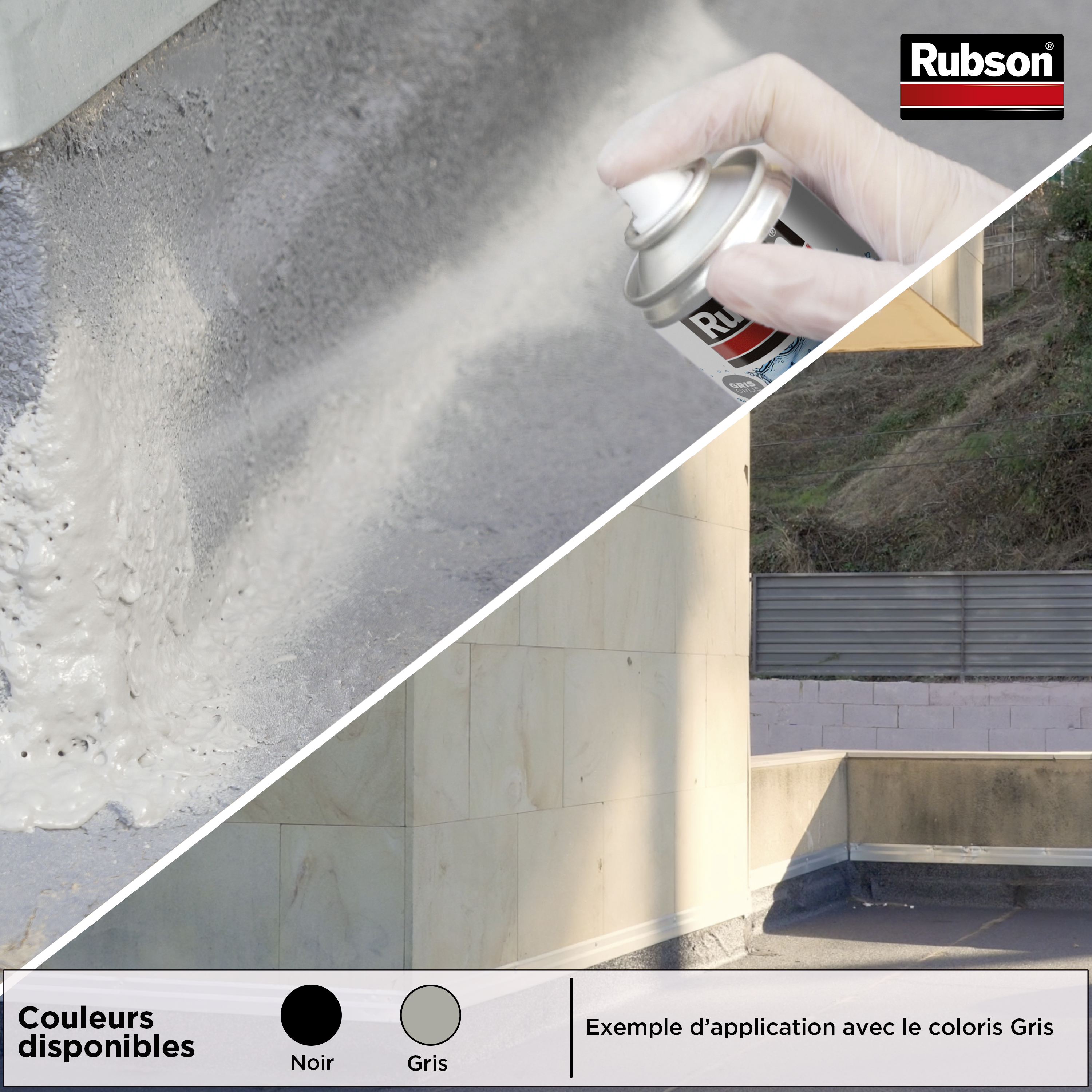 Revêtement d'étanchéité Waterprof spray RUBSON 300 ML - 4