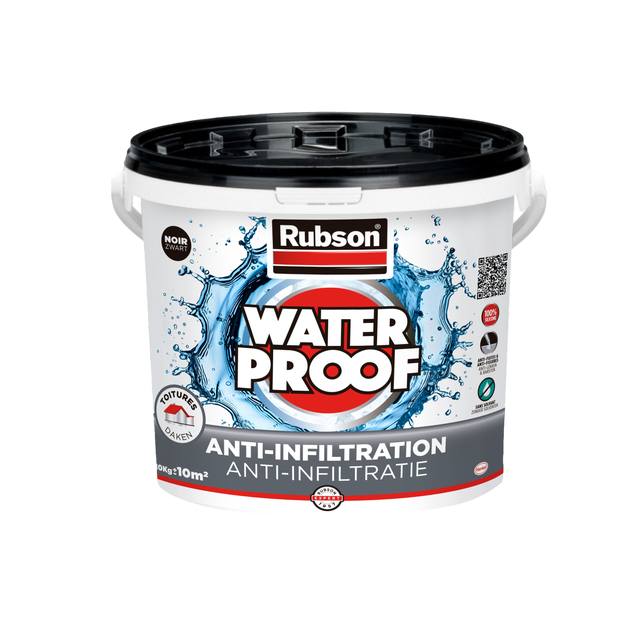 Revêtement d'étanchéité toitures noir 10 kg Sp 360 - RUBSON