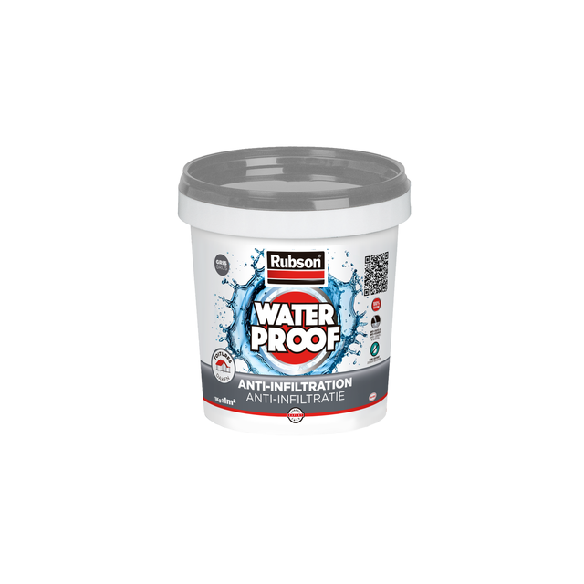 Revêtement d'étanchéité toitures gris 1 kg Sp 360 - RUBSON