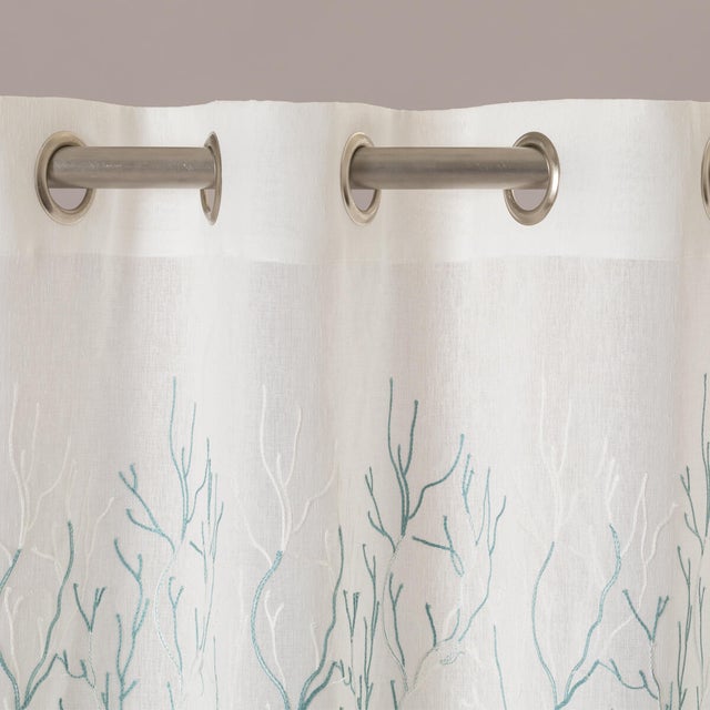 Tende Bianche Per Interni 140x245cm | Effetto Lino | 2 Pezzi Per Soggiorno O Camera - Foto 10