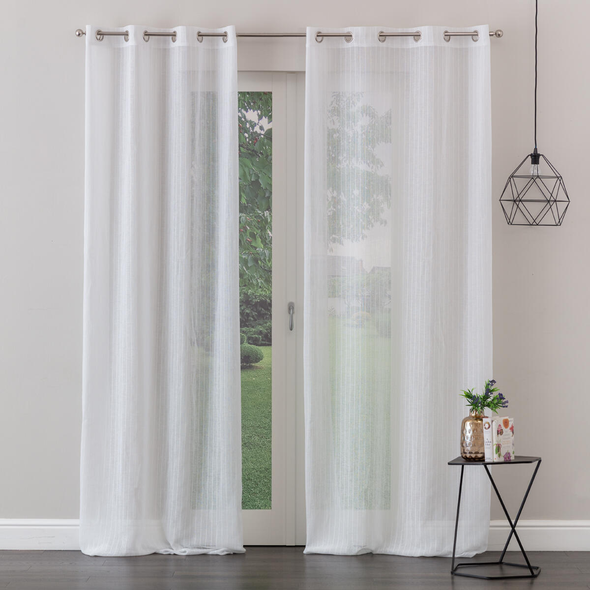 Haus und Deko Voile Tenda Decorativa ISA Circa 140 x 145 cm