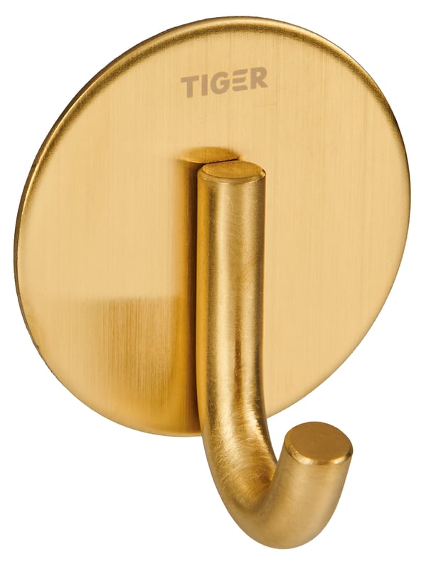 Haczyk kuchenny złoty szczotkowany Tiger