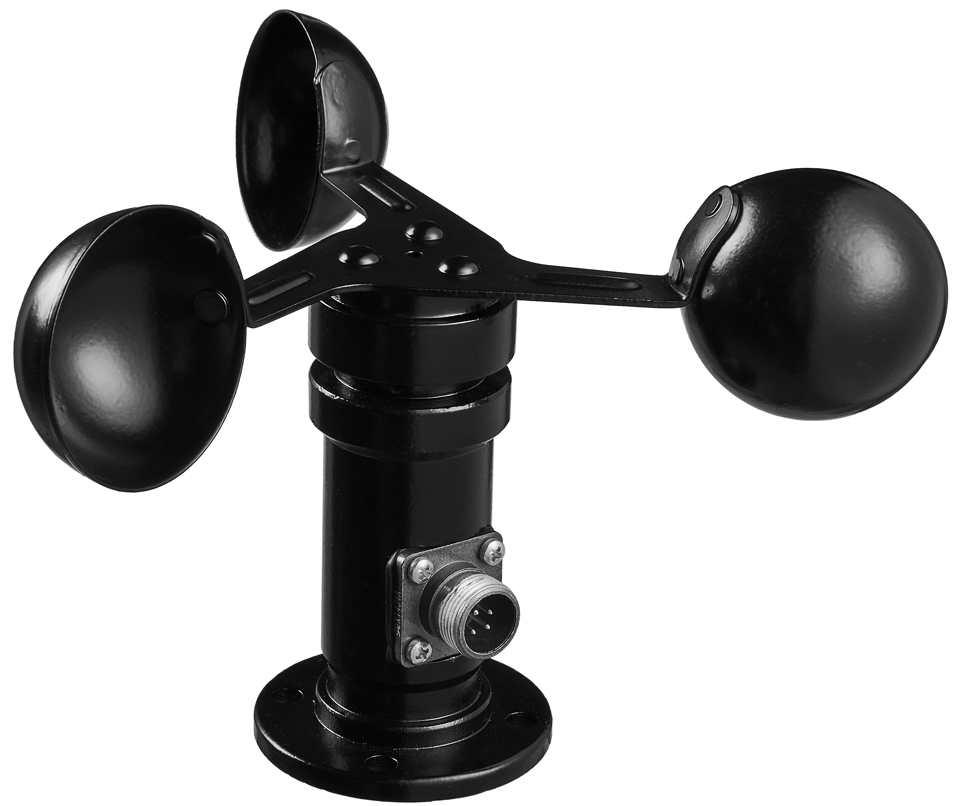 Czujnik pomiaru prędkości wiatru Simon 55 czarny Kontakt Simon