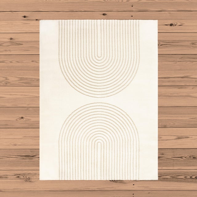 Tapis intérieur Arche glam, l.150 x L.200 cm