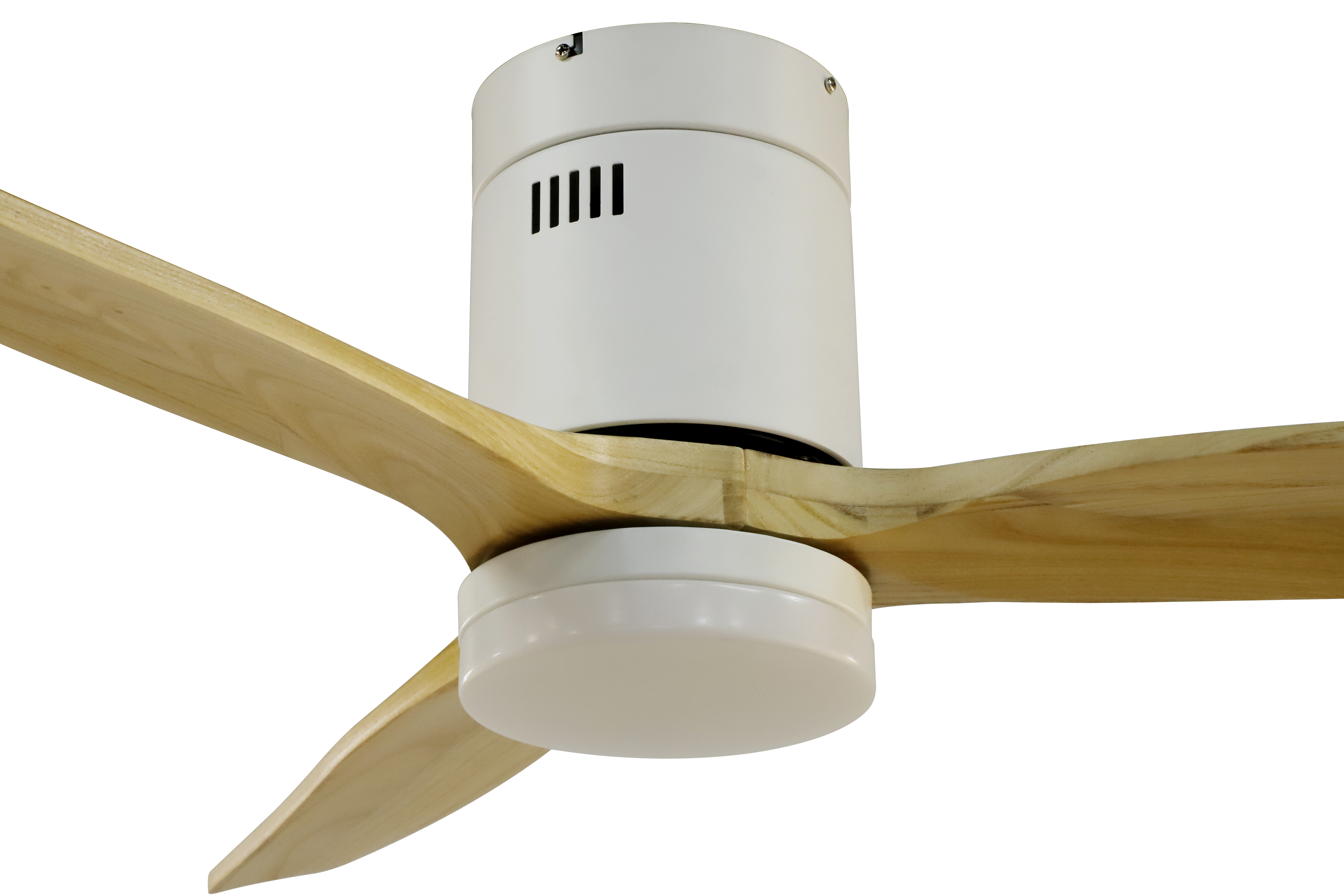 Ventoinha de teto com lâminas com fonte de luz 3 pás 122 CM LED 1800 lm branco 85-858-20-102 - 7