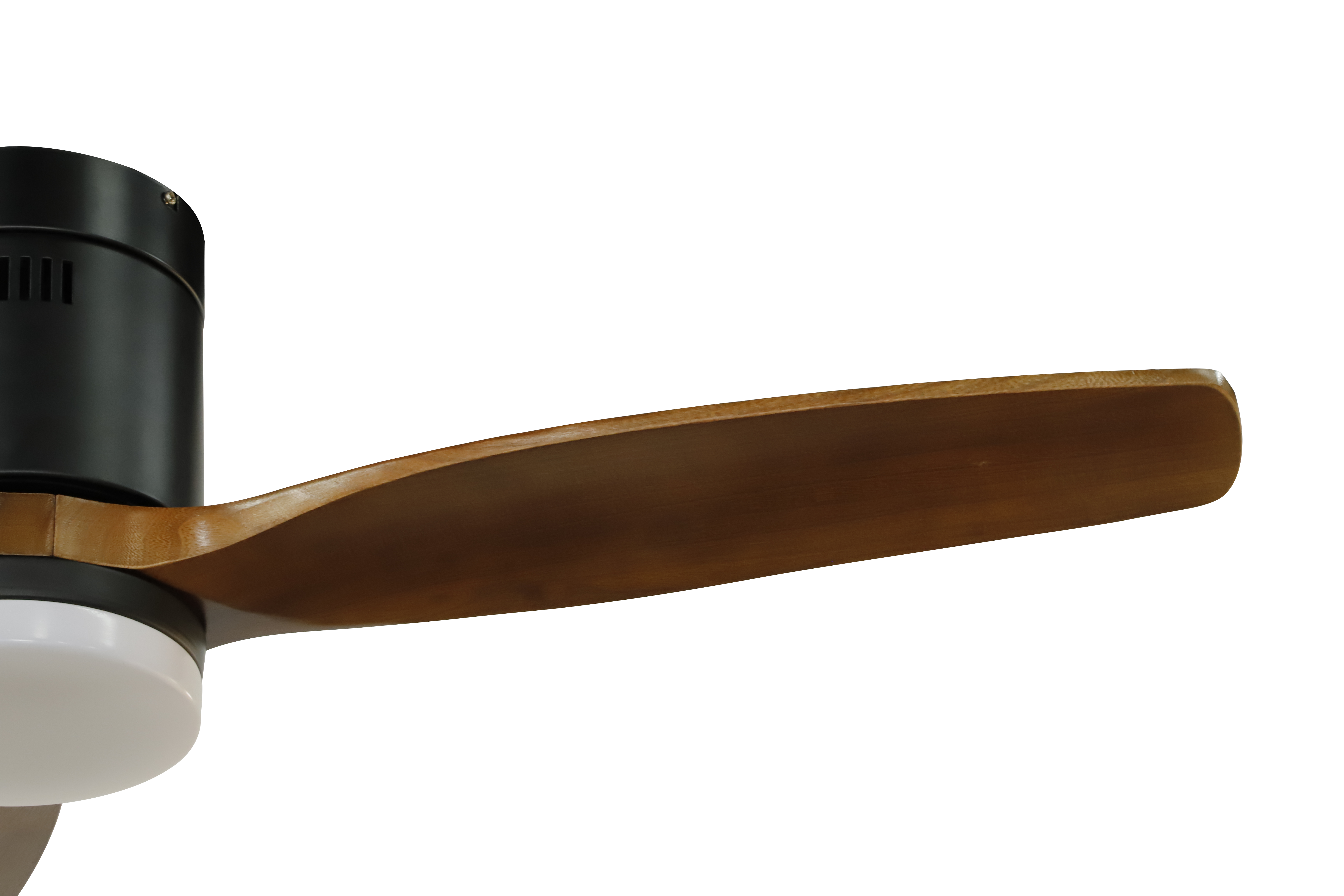 Ventoinha de teto com lâminas com fonte de luz 3 pás 122 CM LED 1800 lm preto 85-858-20-180 - 15