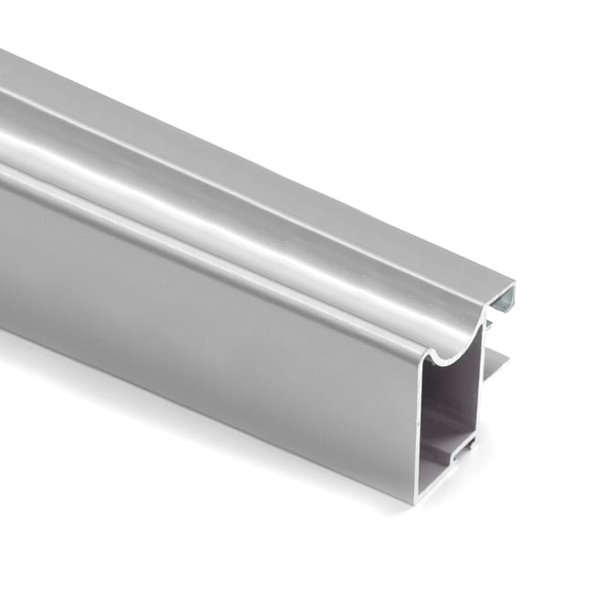 PERFIL UÑERO PLATA MATE 260CM 10MM - 1