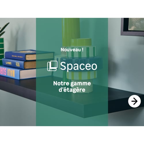 Spaceo - Etagère et tablette murale 