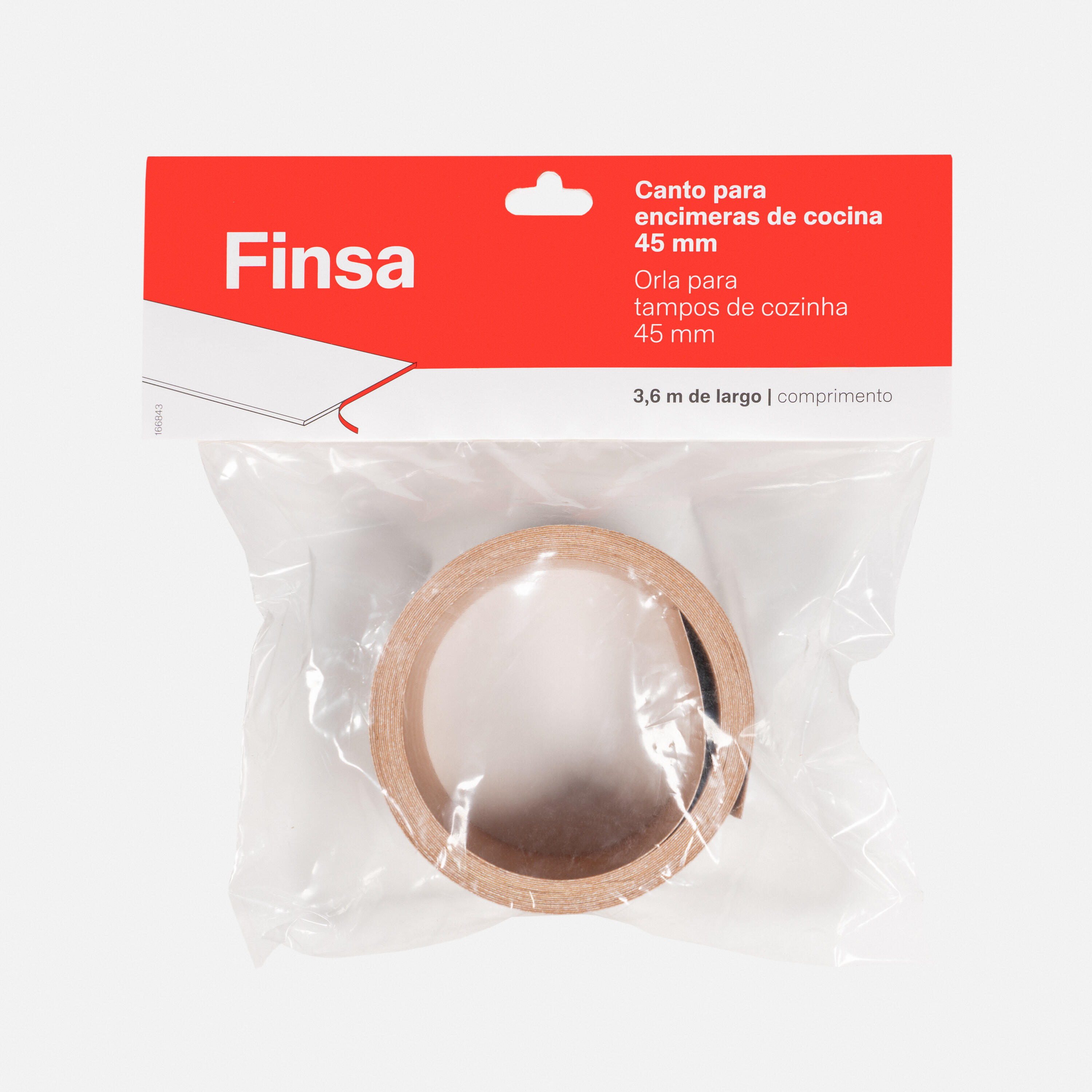 Rollo canto de encimera laminada para cocina Oxford navia natural 4.5x360 cm - 3