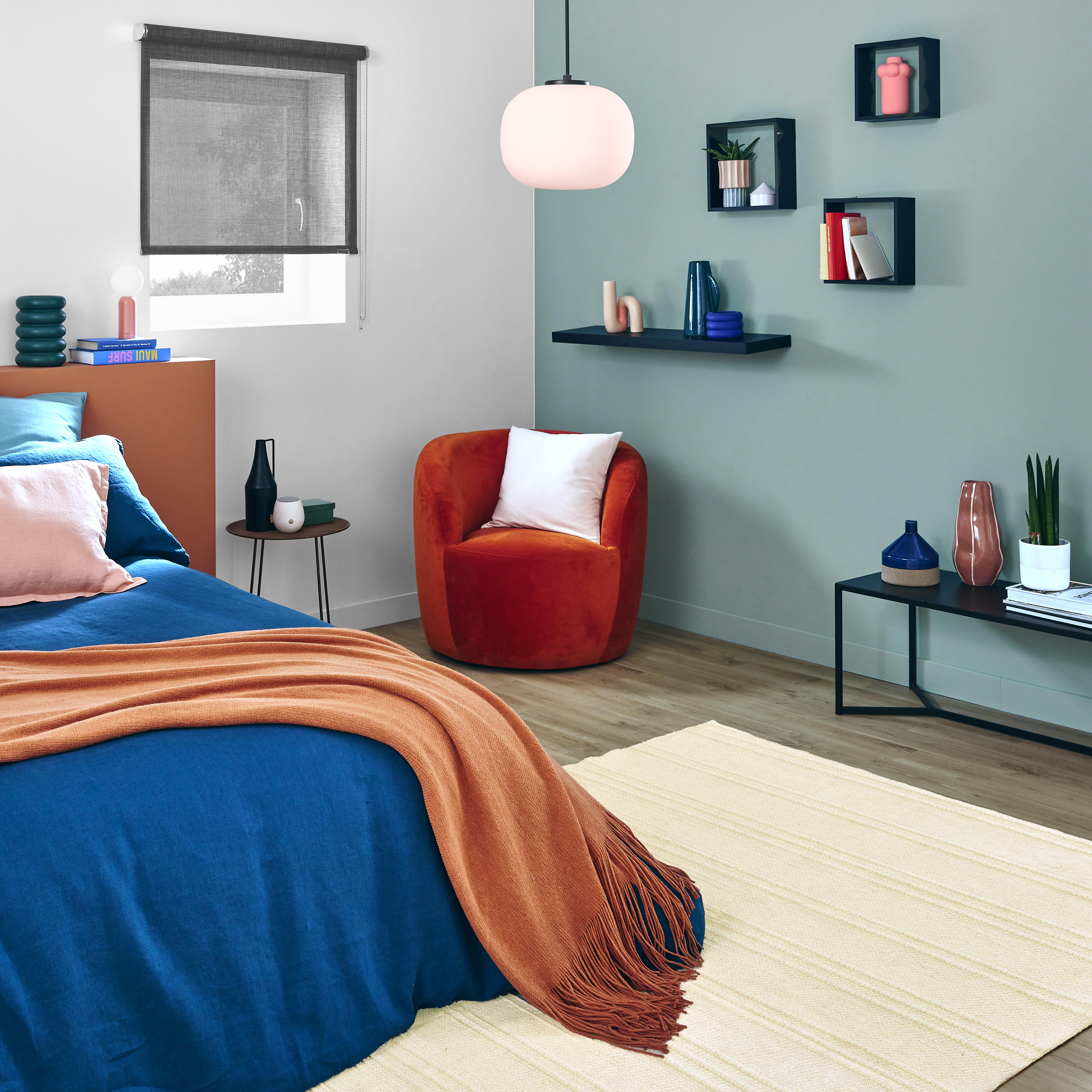 Lampa wisząca Aristide biała E27 Inspire - 2