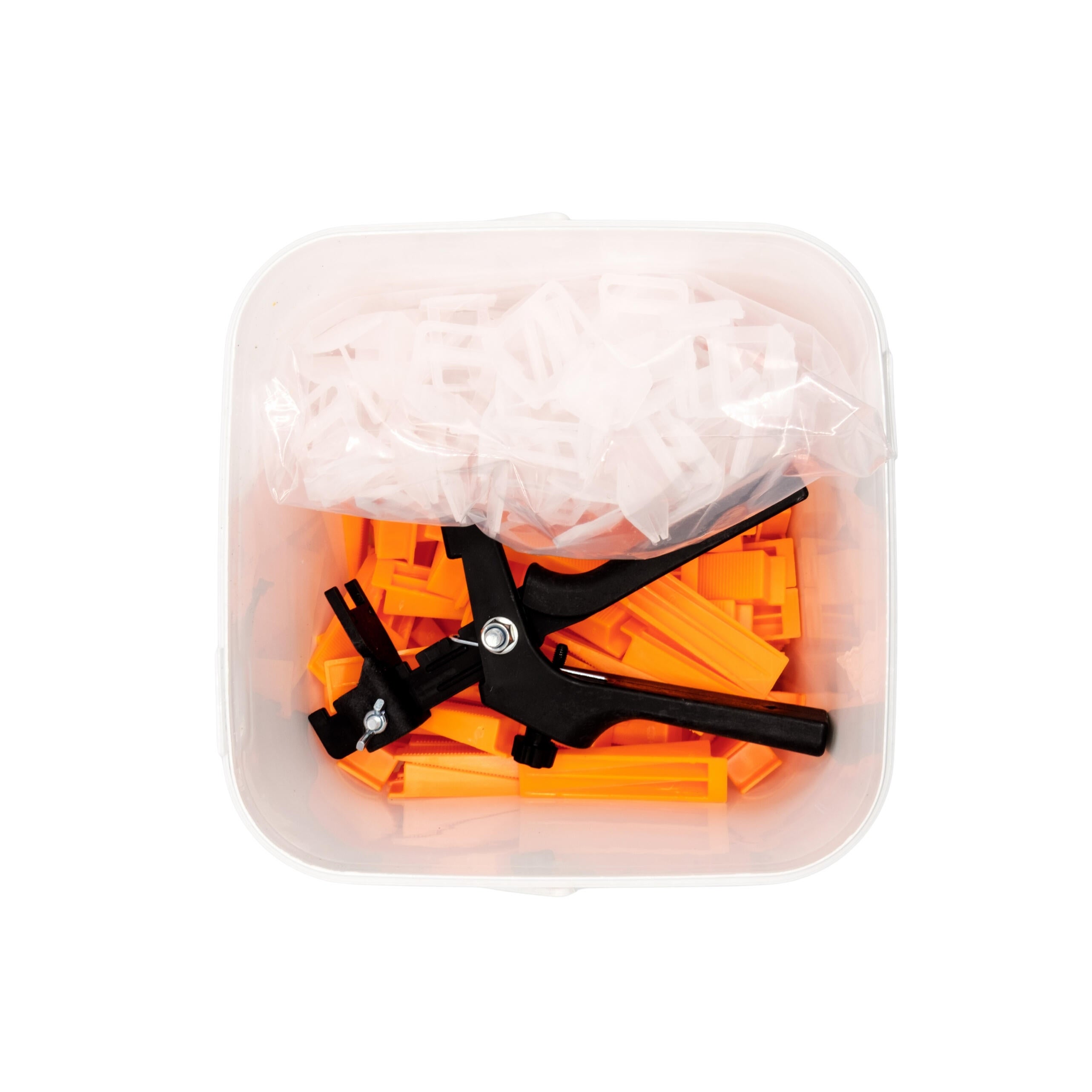 Croisillons autonivelants et cales pour carrelage Ep.3 mm - LEVELIT (seau de 250) - 2