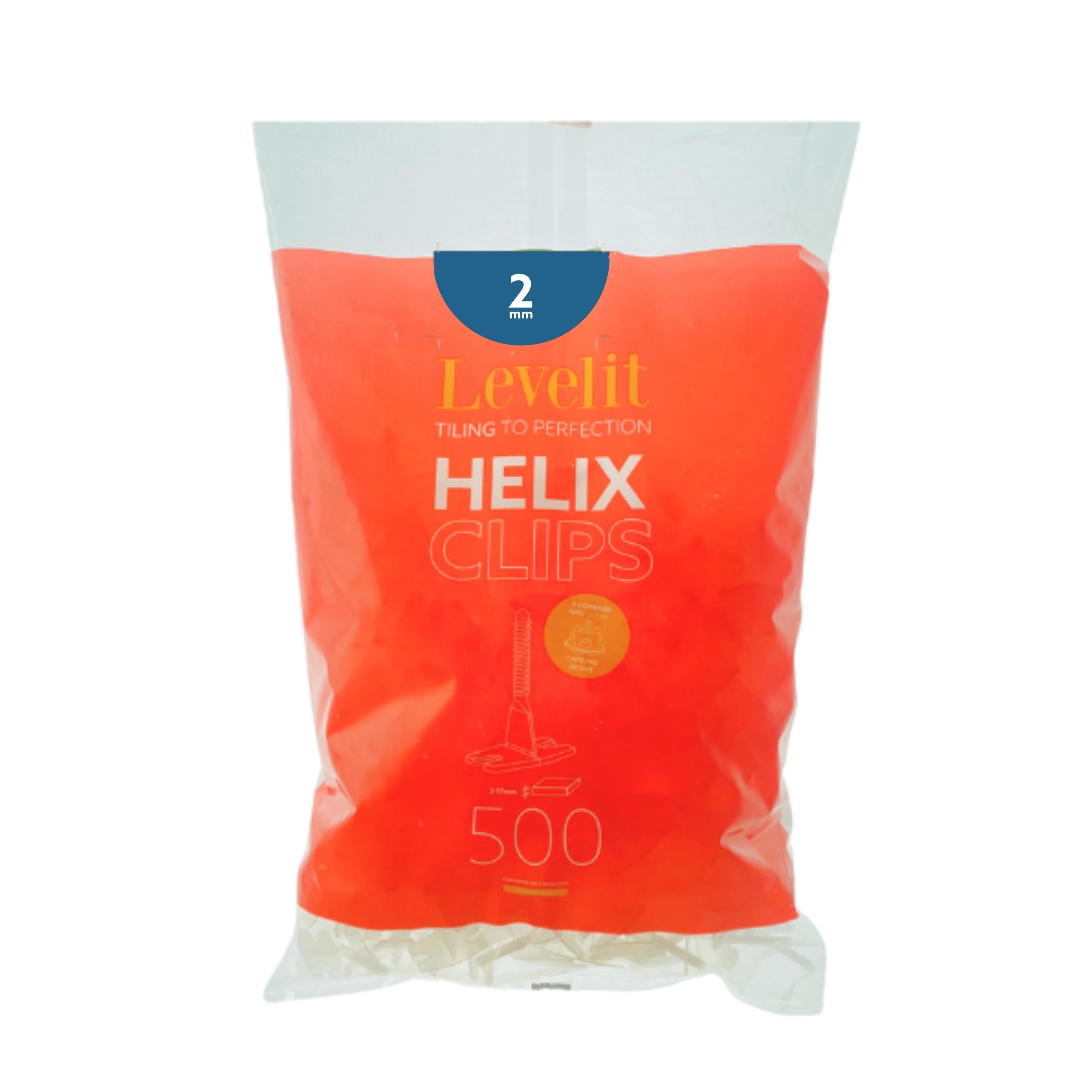 Croisillons autonivelants à vis pour carrelage Ep.2 mm en I - LEVELIT (sachet de 500) - 8