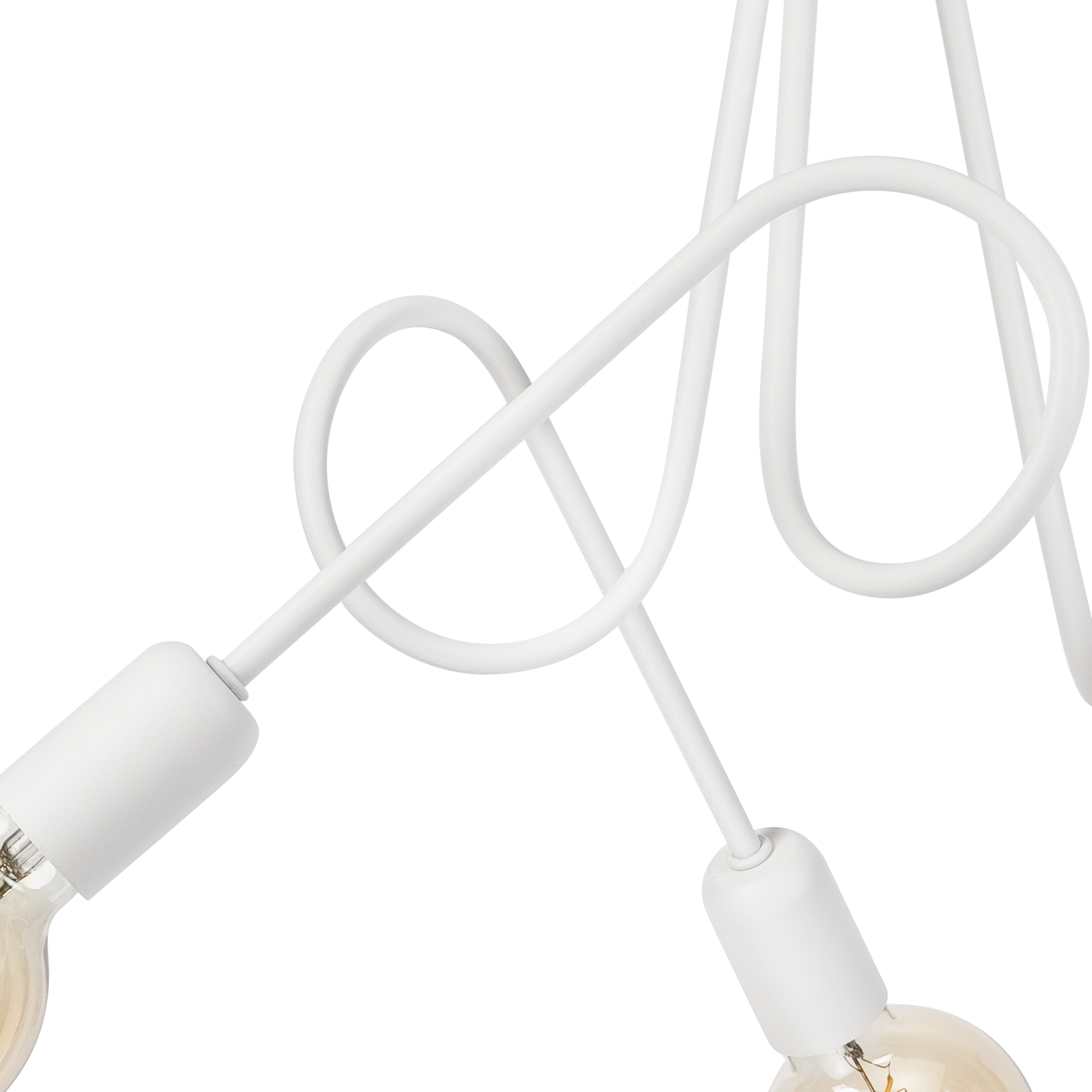 Lampa sufitowa Lizzy biała 3 x E27 Lamkur - 7