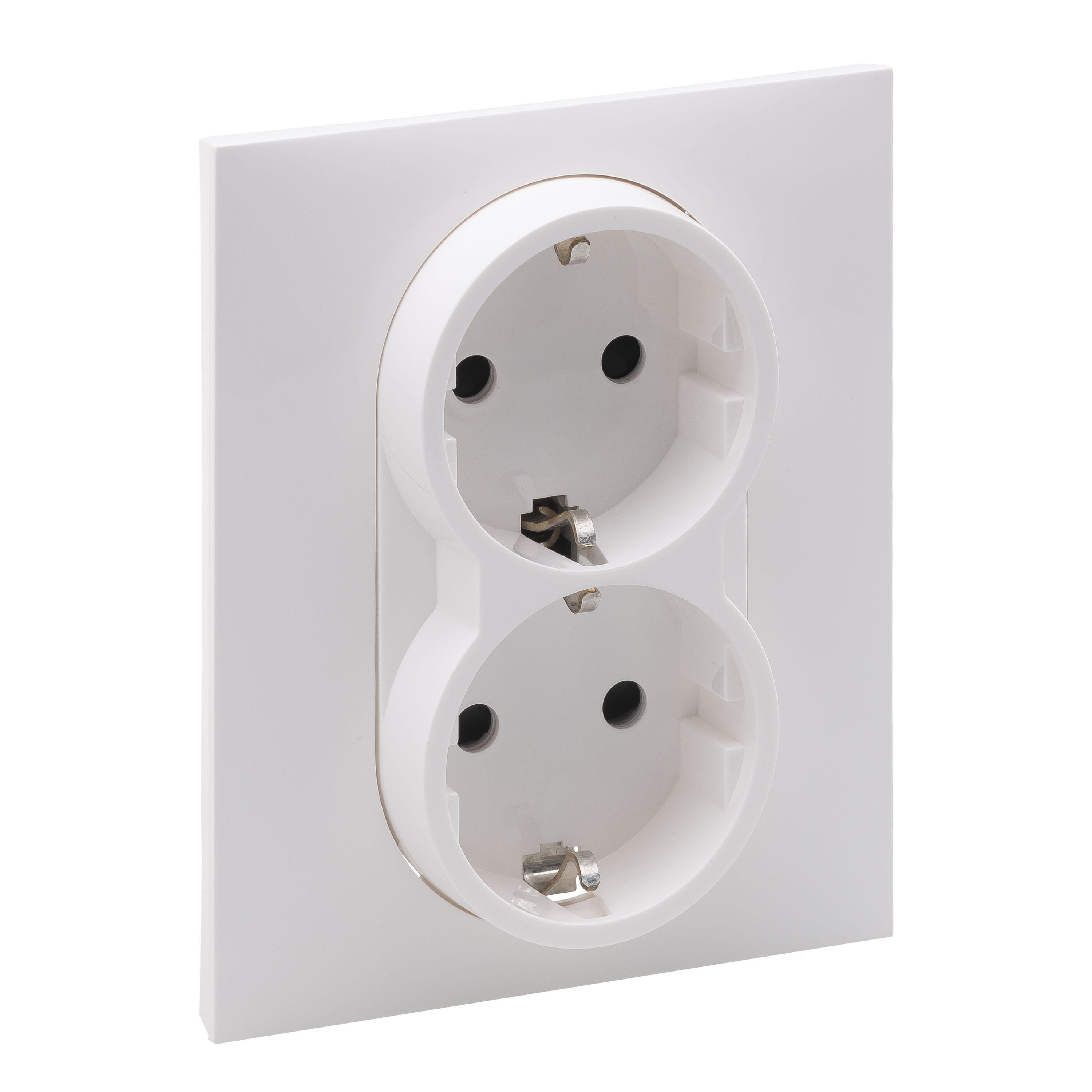 Tomada dupla 2P+T Schuko, 16 A -230 V~ LEGRAND SUNO BRANCO - 2