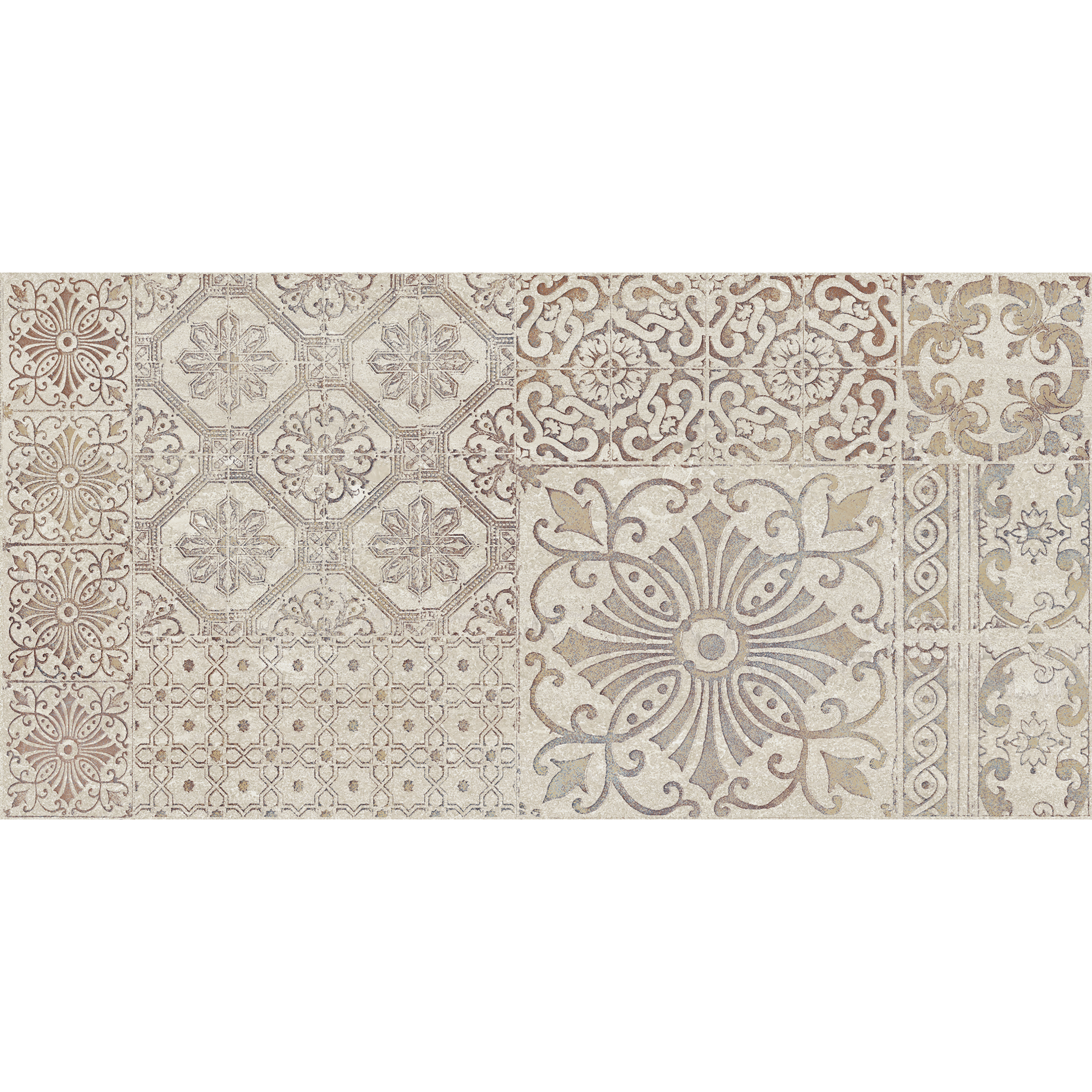 Dekor Portland Beige Patch 30x60 Ceramika Color