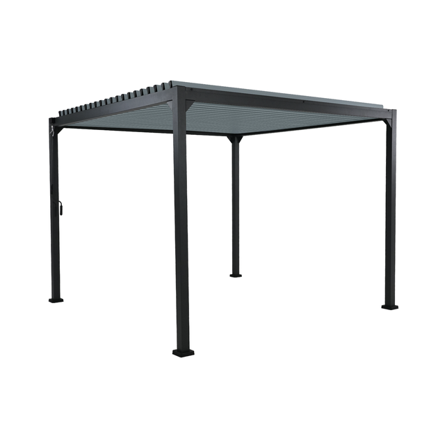 Pergola ogrodowa bioklimatyczna Start 300x300x230 cm antracyt