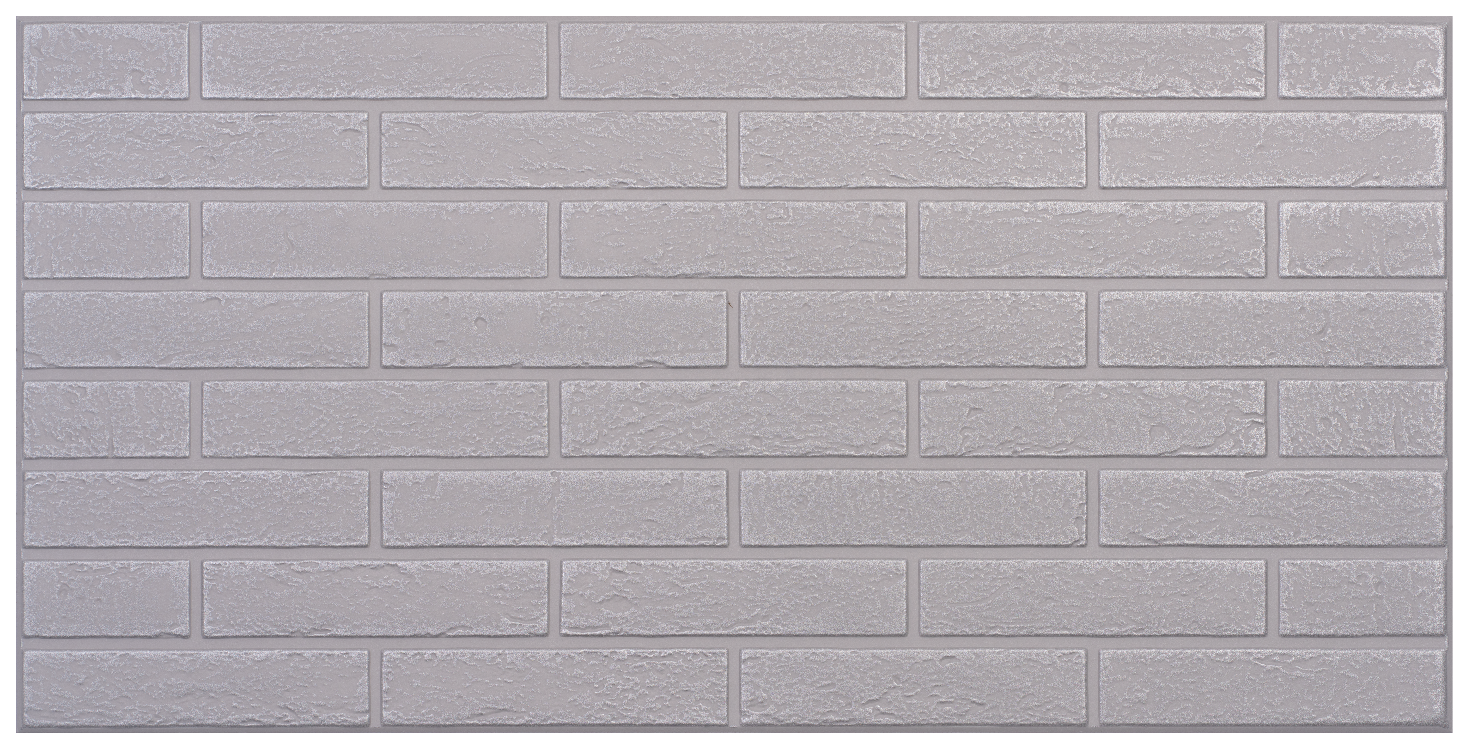 Panel dekoracyjny Modern Brick Silver 100 x 50 cm polistyren 4 szt DMS