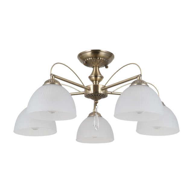 Lampa sufitowa Moreti złota 5 x E27 Italux
