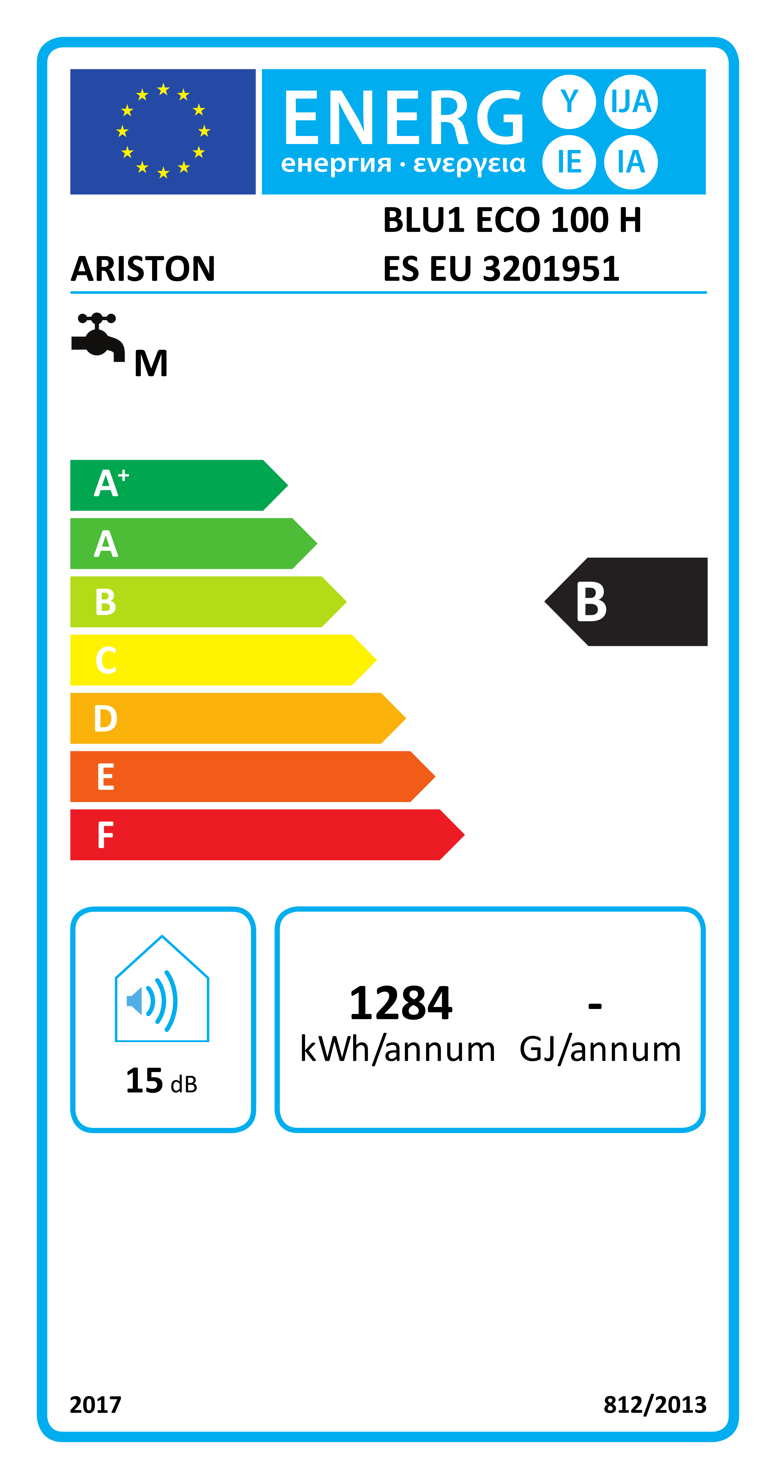 Termoacumulador ARISTON Lydos Eco H 100 litros classe B - 4