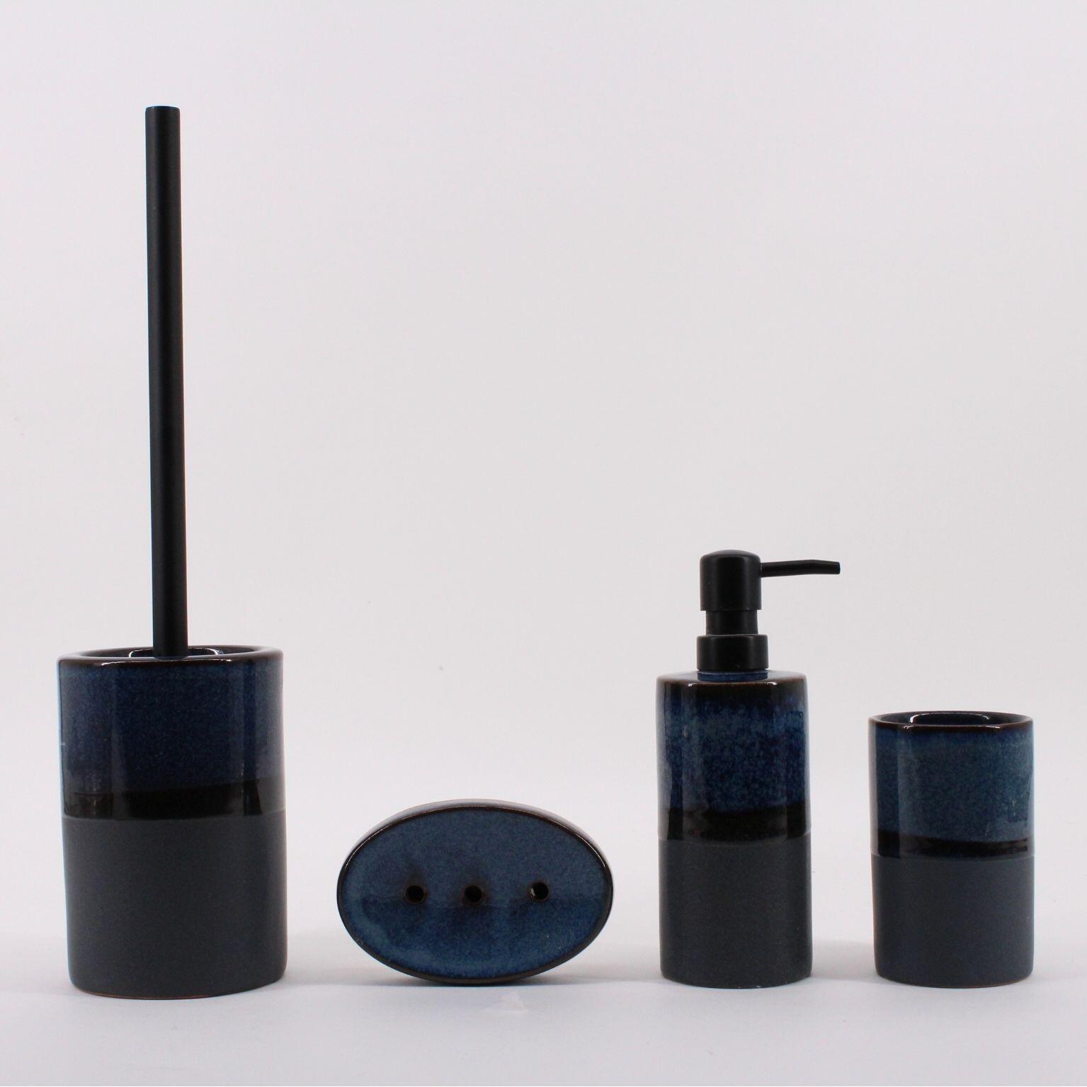 Piaçaba azul 11,5x11,5x37 cm Otto - 2