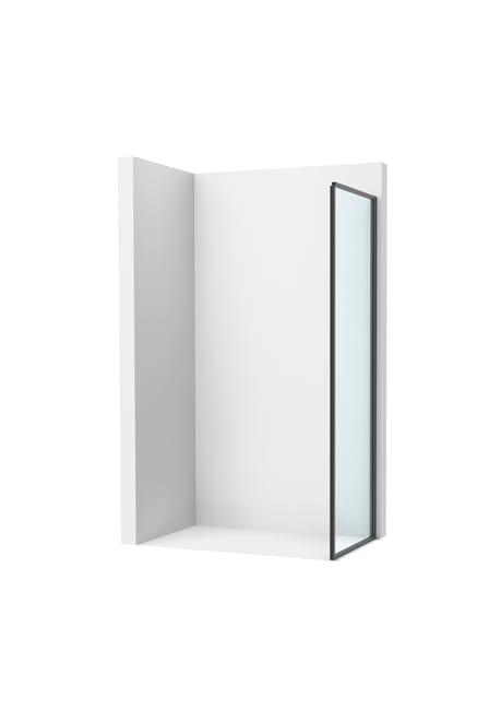 MAMPARA DE DUCHA LATERAL FIJO 80cm. VICTORIA PLUS ROCA NEGRA - 1